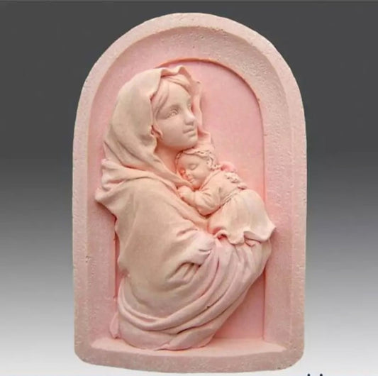 **Coming soon! **  Madonna and child pillar