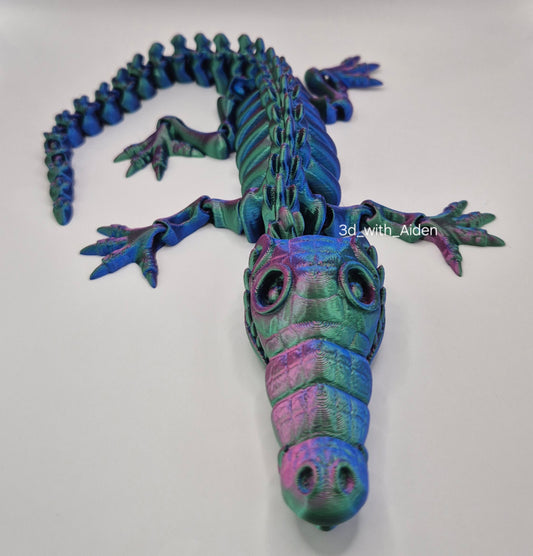 ARTICULATED CROCODILE - 3D209